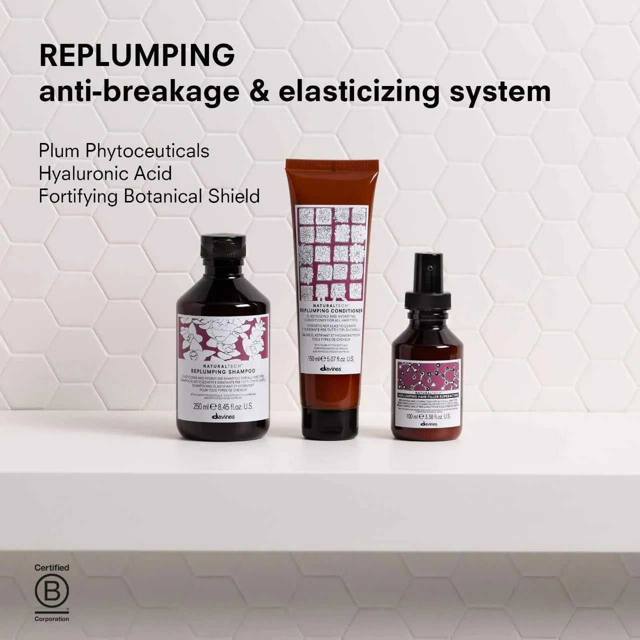 Naturaltech Replumping Shampoo Shampoo Davines
