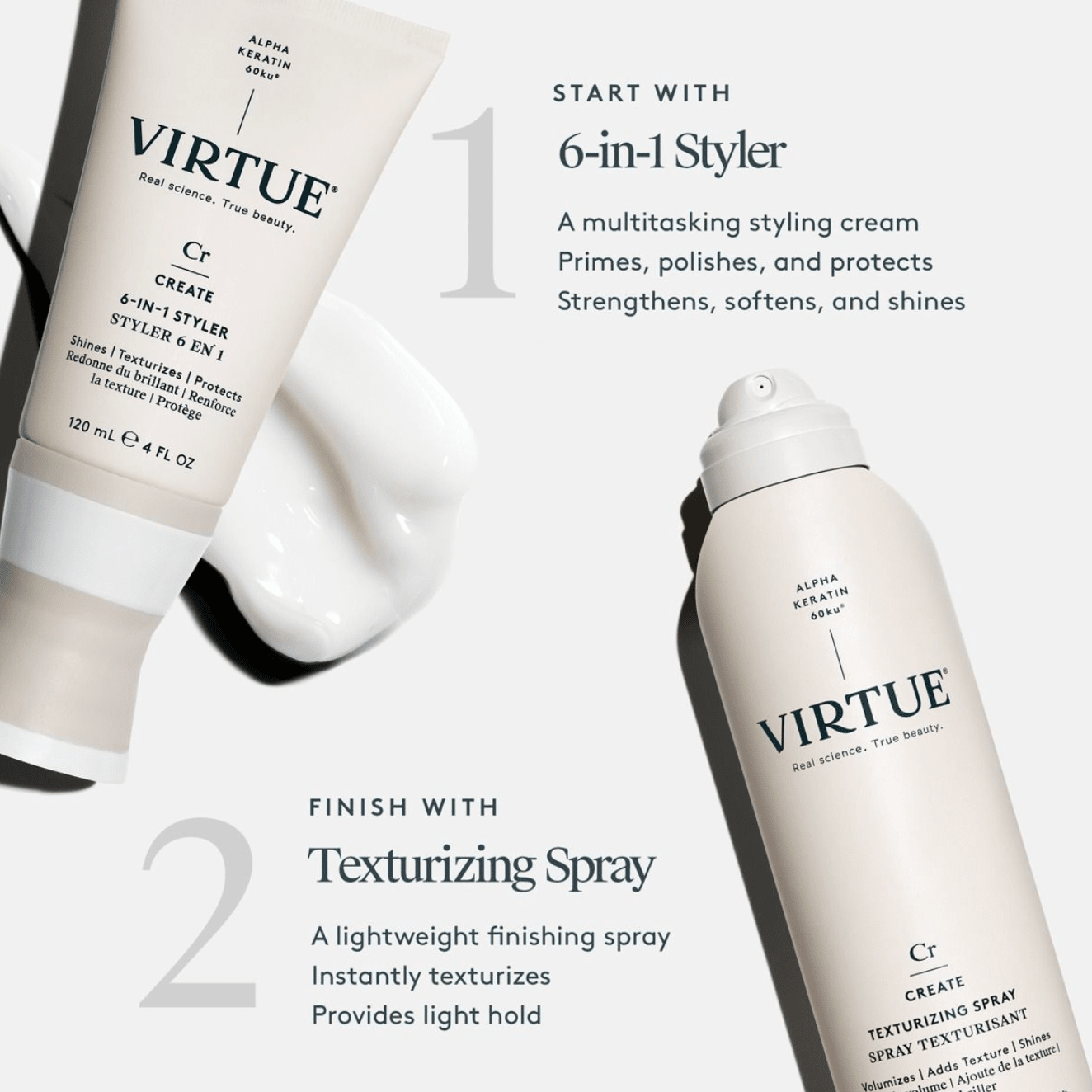 Virtue® Texturizing Spray Hair Styling Virtue Labs