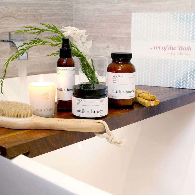 Z - Art of the Bath Set 100 PC milk + honey
