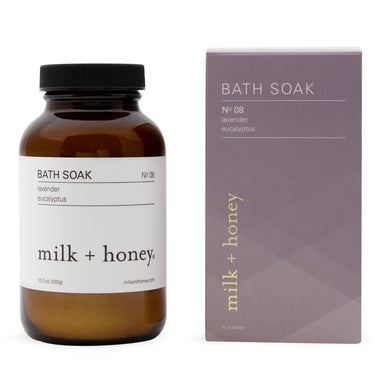 Bath Soak, Nº 08 Bath Soak milk + honey 