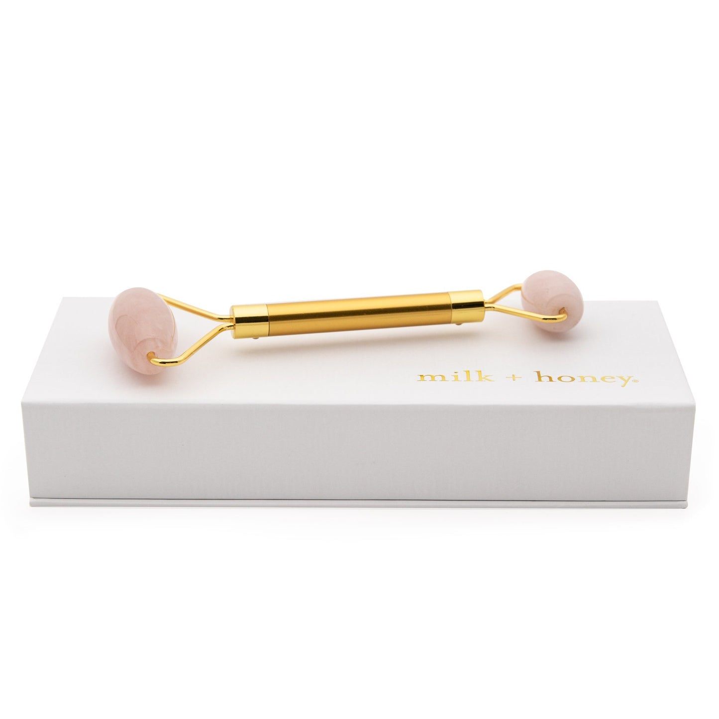 Rose Quartz Facial Roller 100 PC milk + honey