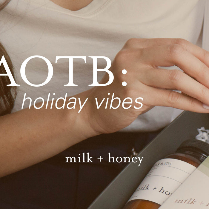 #ArtOfTheBath: holiday vibes edition