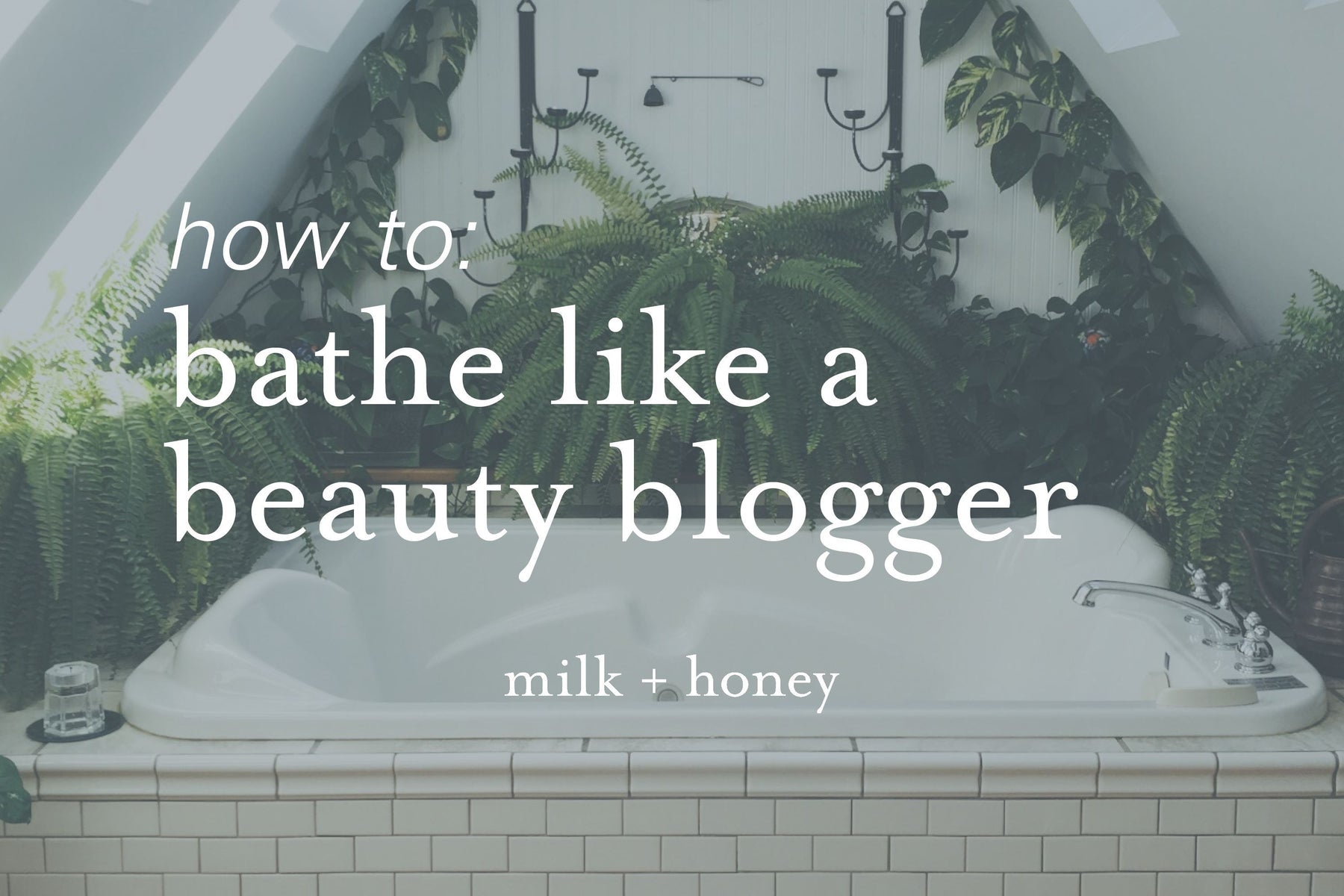 Five-sensory bath, curated by an Instagram beauty blogger | #ArtOfTheBath