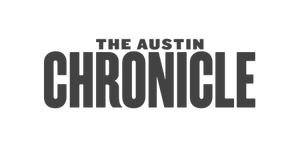 The Austin Chronicle logo in dark gray text on a plain white background.
