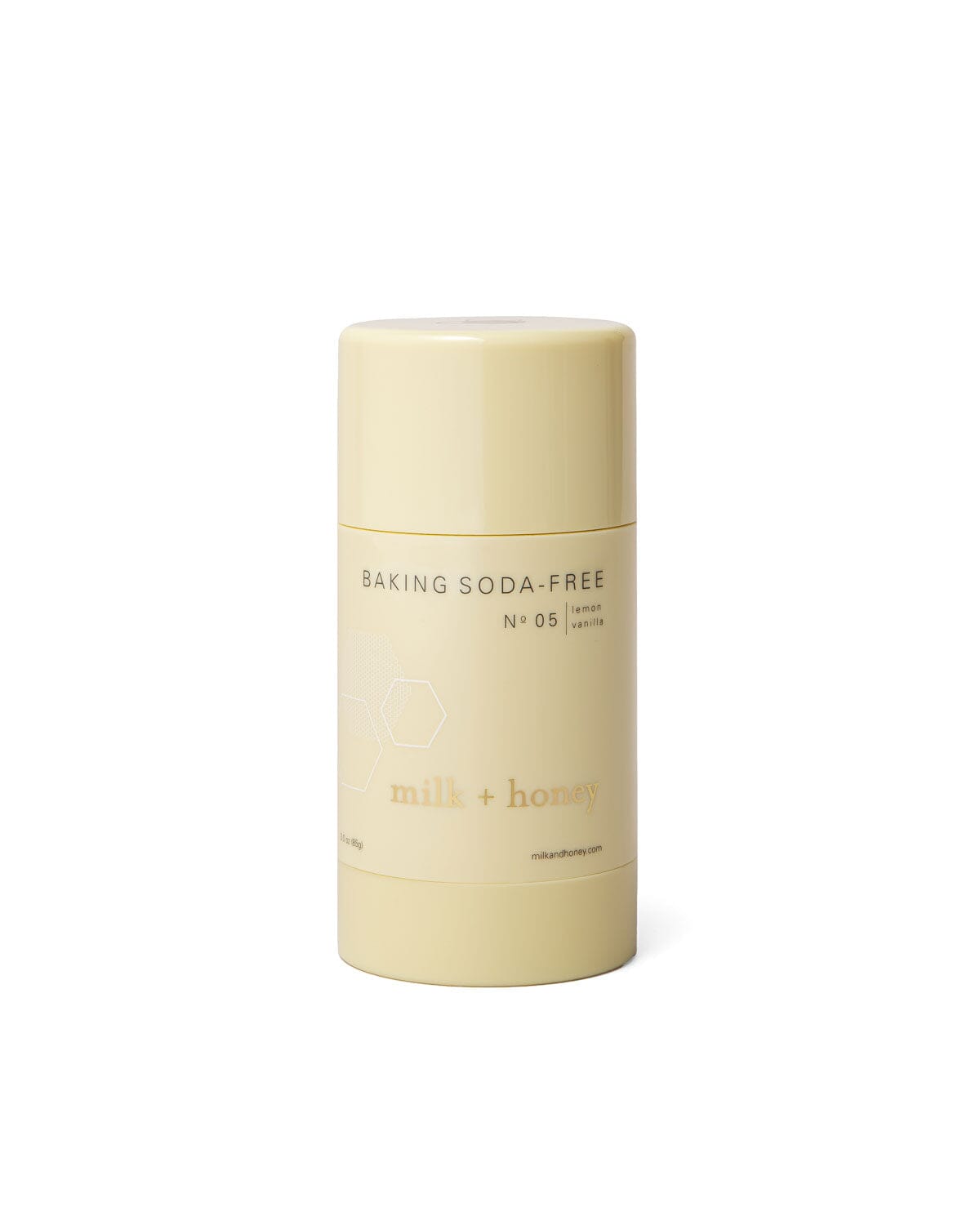 Baking Soda-Free Deodorant Deodorant milk + honey Nº 05: Lemon + Vanilla 3 oz 