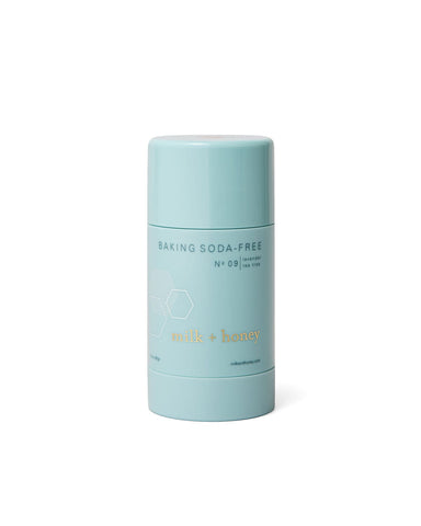 Baking Soda-Free Deodorant Deodorant milk + honey Nº 09: Lavender + Tea Tree 3 oz 