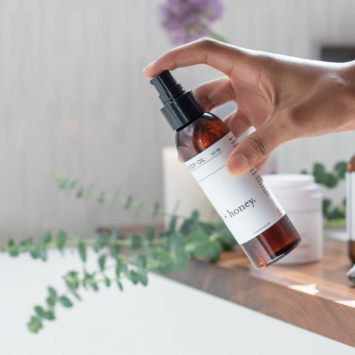 Bath & Body Oil, Nº 08 Bath & Body Oil milk + honey 