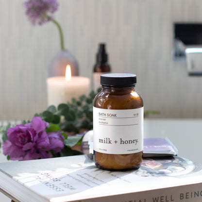 Bath Soak, Nº 08 Bath Soak milk + honey 