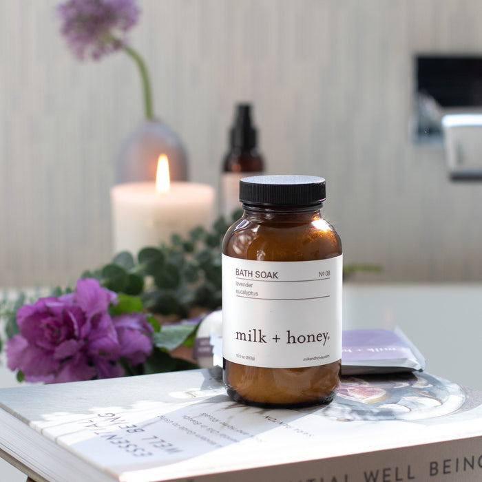 Bath Soak, Nº 08 Bath Soak milk + honey 