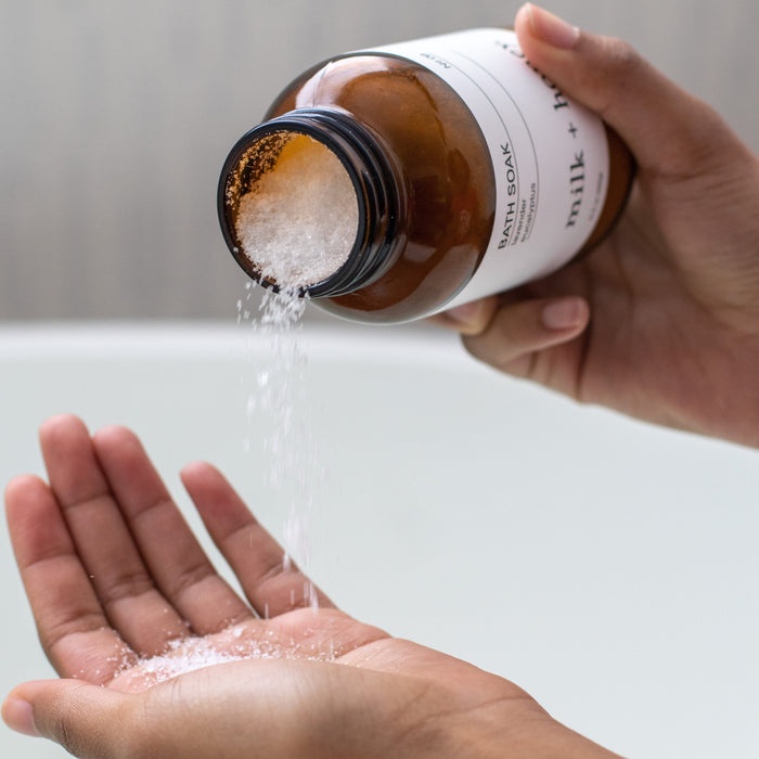 Bath Soak, Nº 08 Bath Soak milk + honey 