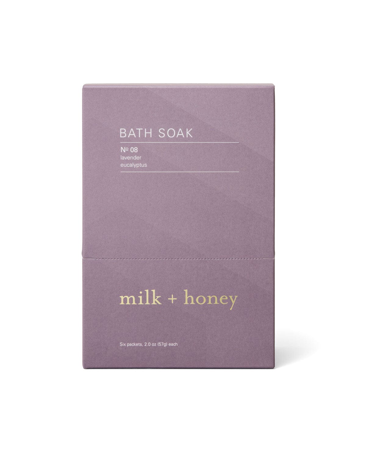 Bath Soak No. 08 Packets Bath Soak milk + honey 