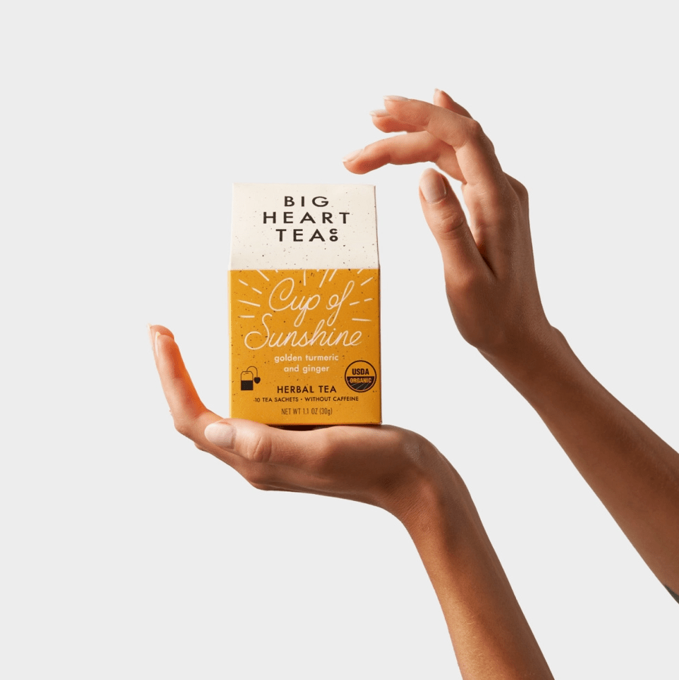 Big Heart Tea - Cup Of Sunshine 10 ct Big Heart Tea Cup of Sunshine Herbal Tea 