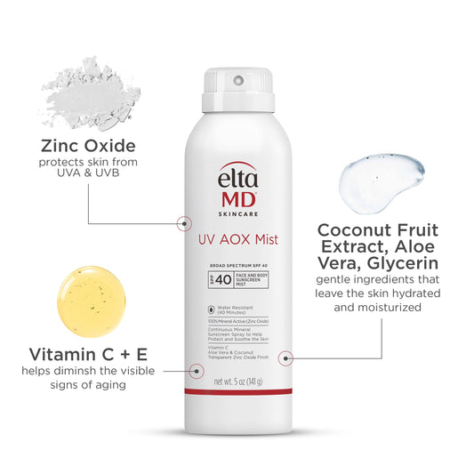 EltaMD UV AOX Mist SPF 40 EltaMD