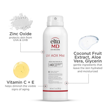 EltaMD UV AOX Mist SPF 40 EltaMD 
