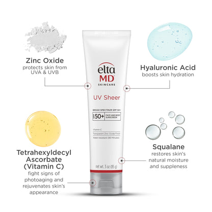 EltaMD UV Sheer SPF 50+ EltaMD 