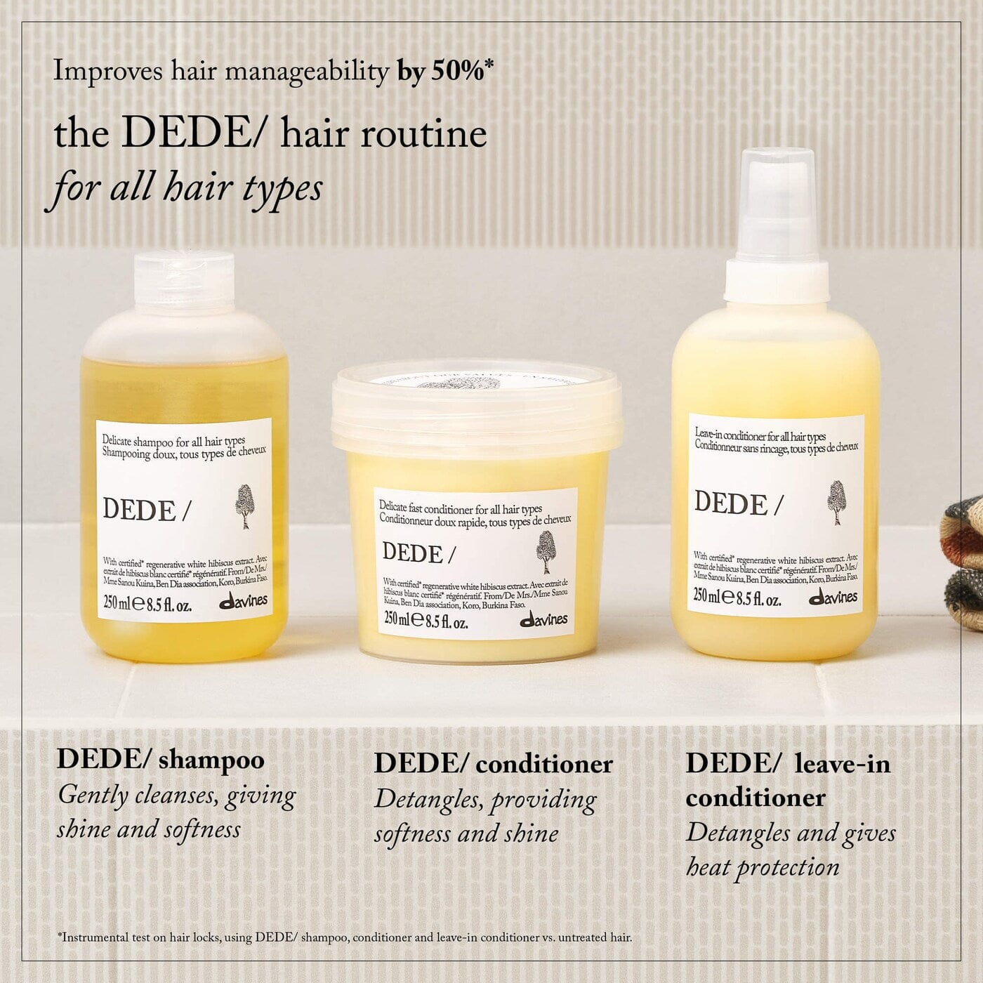 Essential Dede Hair Mist Davines 