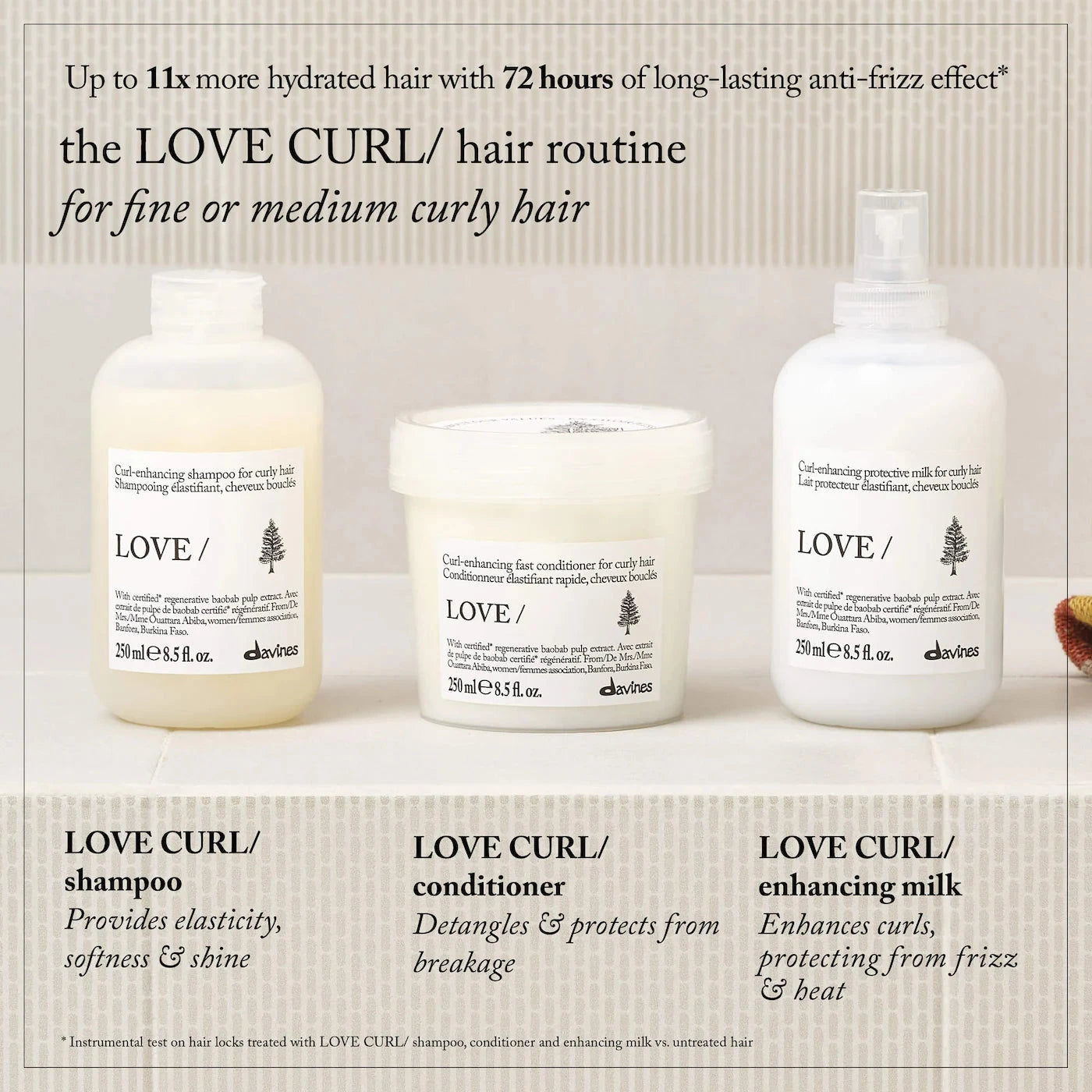 Essential Love Curl Enhancing Milk Davines 