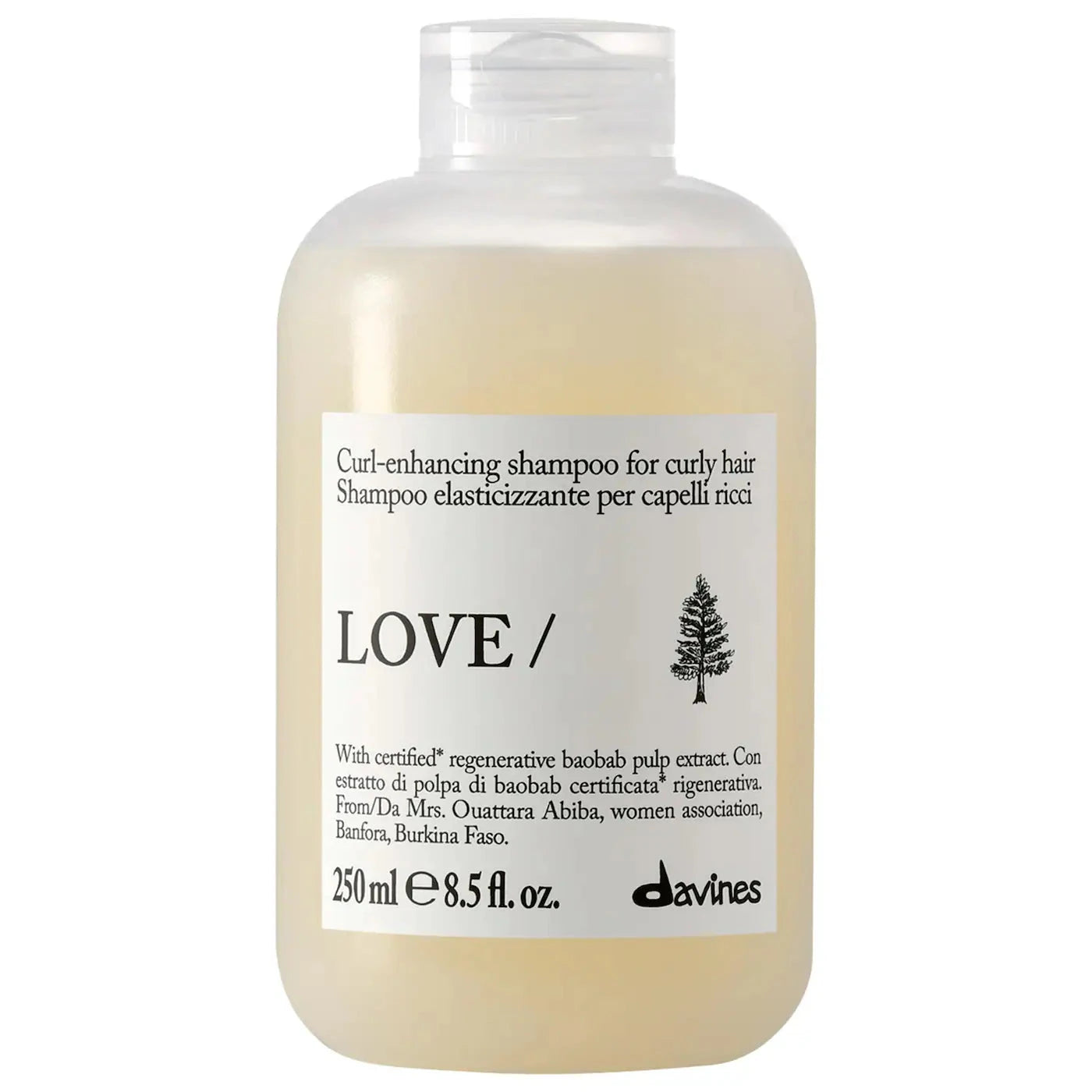Essential Love Curl Enhancing Shampoo Shampoo Davines 8.5 oz 