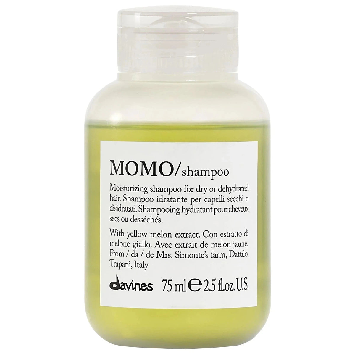 Essential Momo Shampoo Shampoo Davines 2.5 oz 