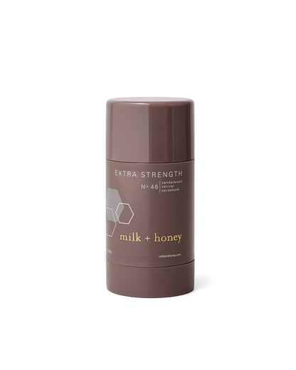 Extra Strength Deodorant Deodorant milk + honey Nº 46: Sandalwood Vetiver Cardamom 3 oz 