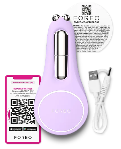 FOREO BEAR 2 Eyes & Lips Microcurrent Line Smoothing Device – Skin Type  Solutions