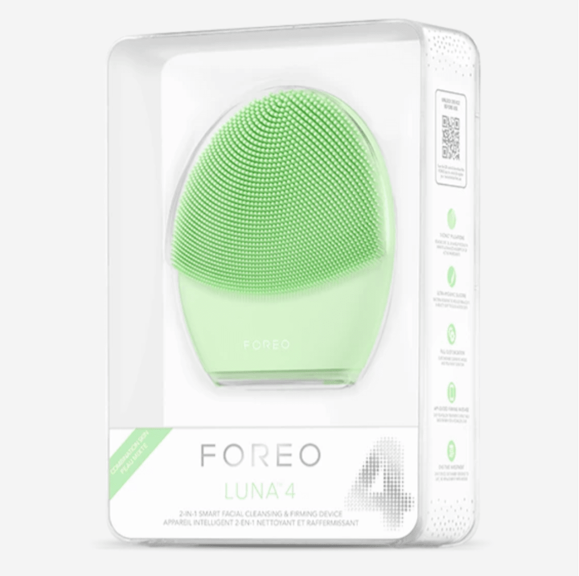 Foreo LUNA 4 Smart Facial Cleansing Device 100 PC Foreo Beauty 
