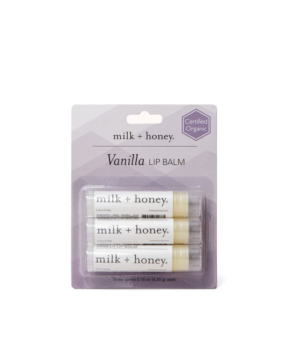 Lip Balm 3-Pack Lips milk + honey 