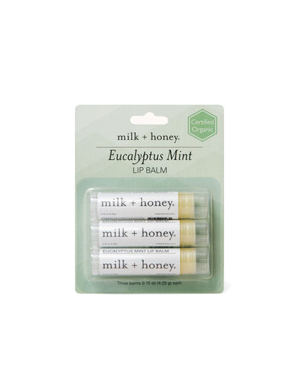 Lip Balm 3-Pack Lips milk + honey 