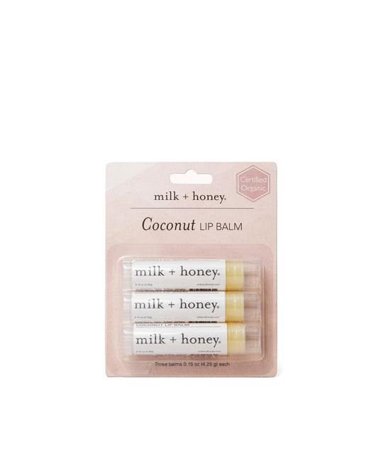 Lip Balm 3-Pack Lips milk + honey 