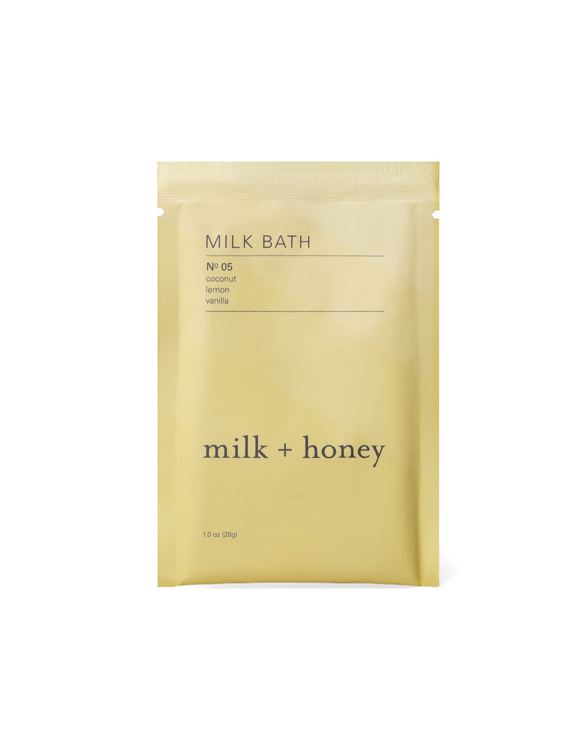 Milk Bath, Nº 05 Packets Bath Soak milk + honey 1 oz Single-Use Packet 