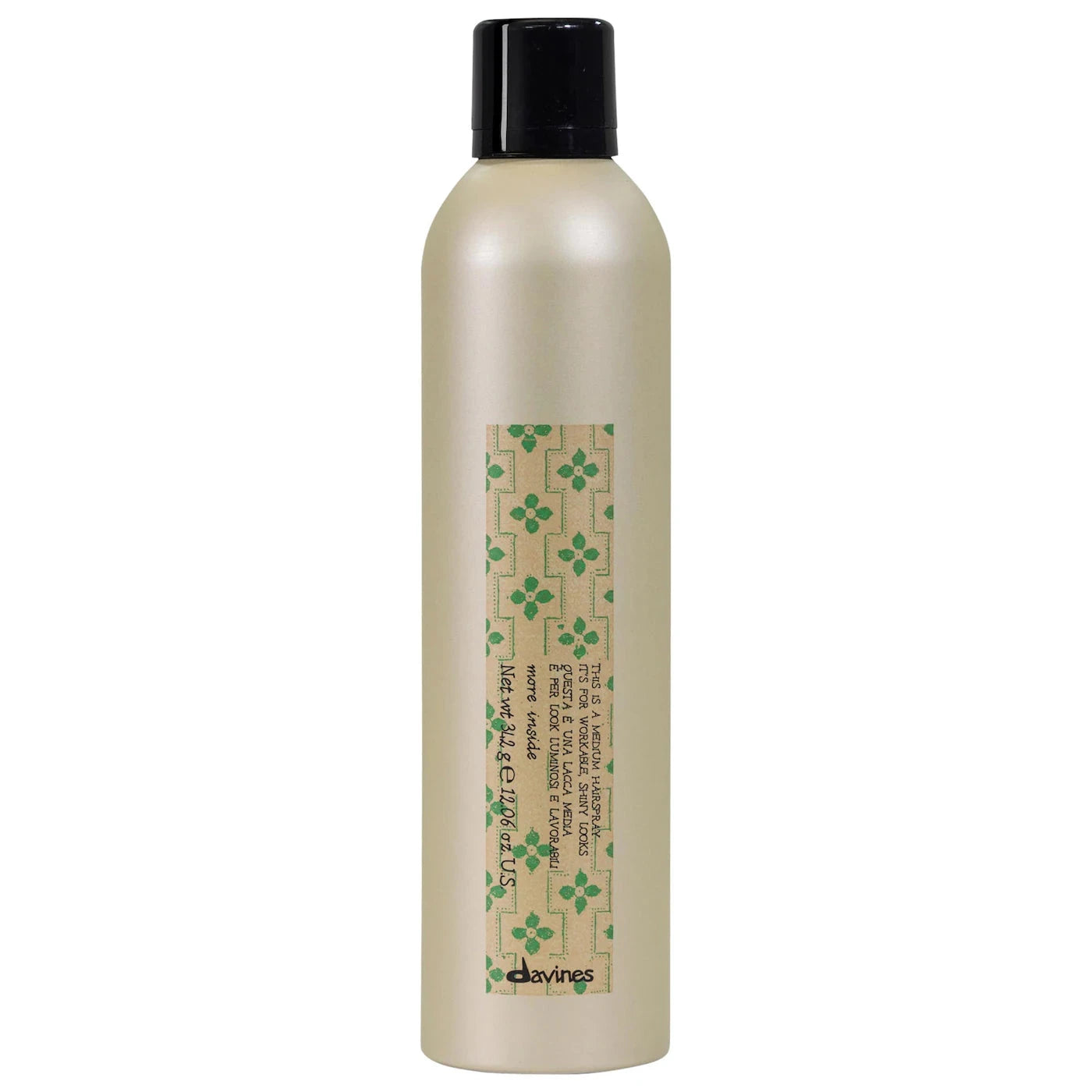 More Inside This is a Medium Hairspray Styling Davines 
