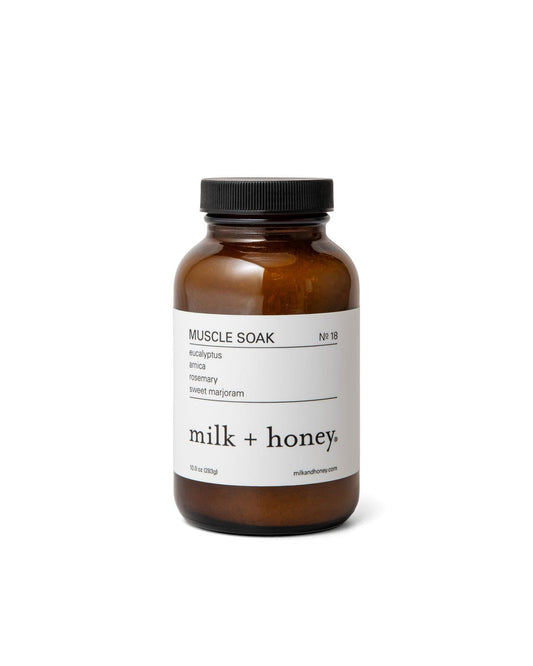 Muscle Soak Nº 18 Bath Soak milk + honey 10 oz 