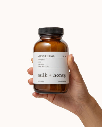 Muscle Soak Nº 18 Bath Soak milk + honey 