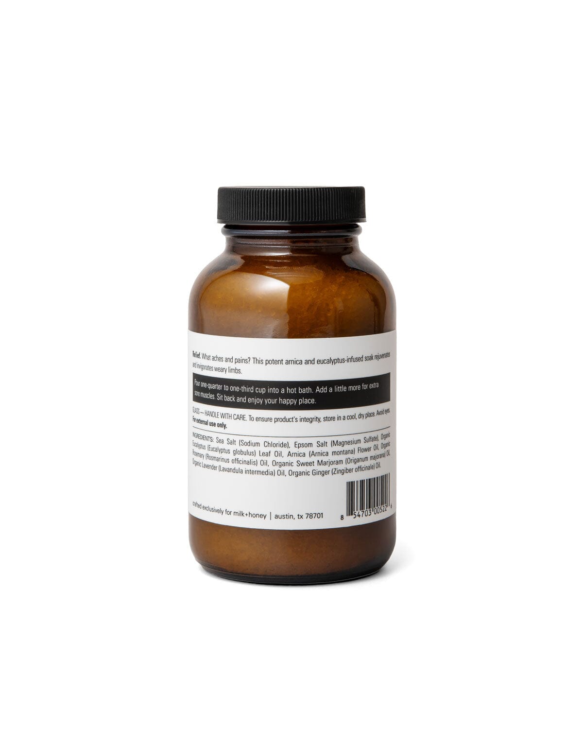 Muscle Soak Nº 18 Bath Soak milk + honey 