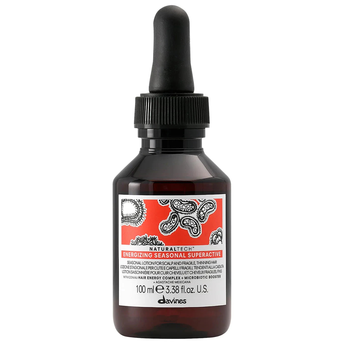NaturalTech Energizing Seasonal Superactive Hair Treatment Davines 
