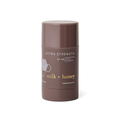 TRAVEL Extra Strength Deodorant No. 46 Deodorant milk + honey Nº 46: Sandalwood, Vetiver, Cardamom 1 oz 