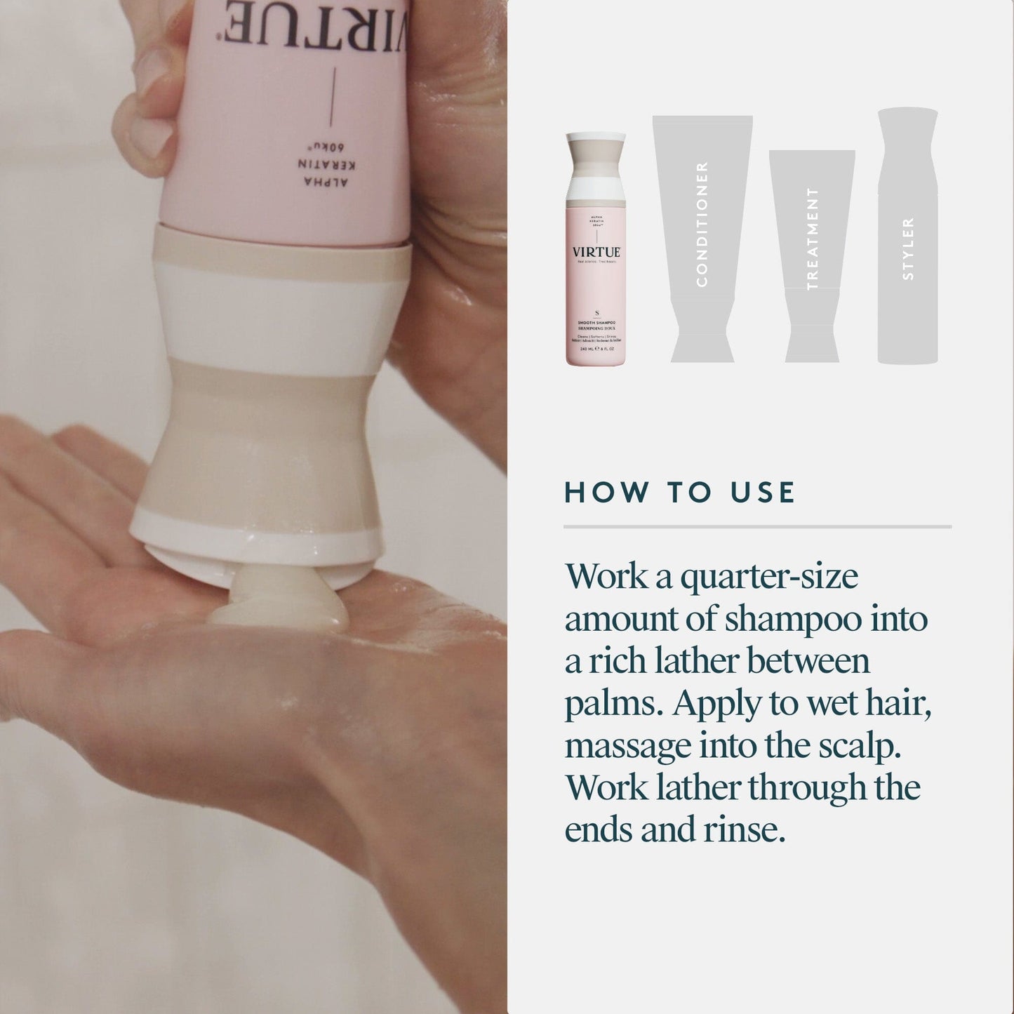 Virtue® Smooth Shampoo Shampoo Virtue Labs 
