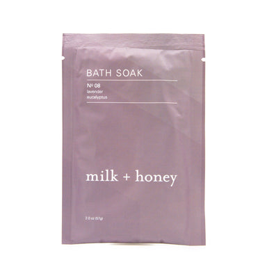 Bath Soak Nº 08 Packets Bath Soak milk + honey 2.0 oz Single-Use Packet 