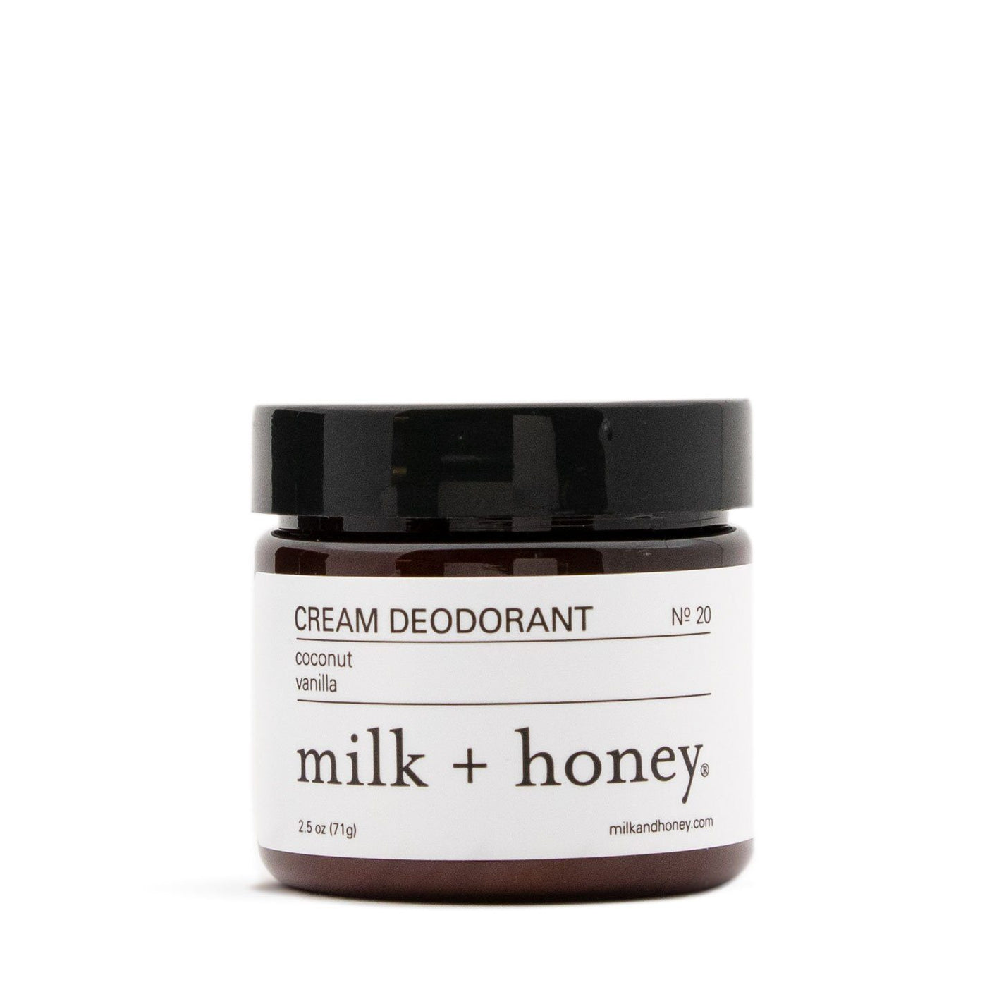 milk + honey Cream Deodorant, Blend No. 20