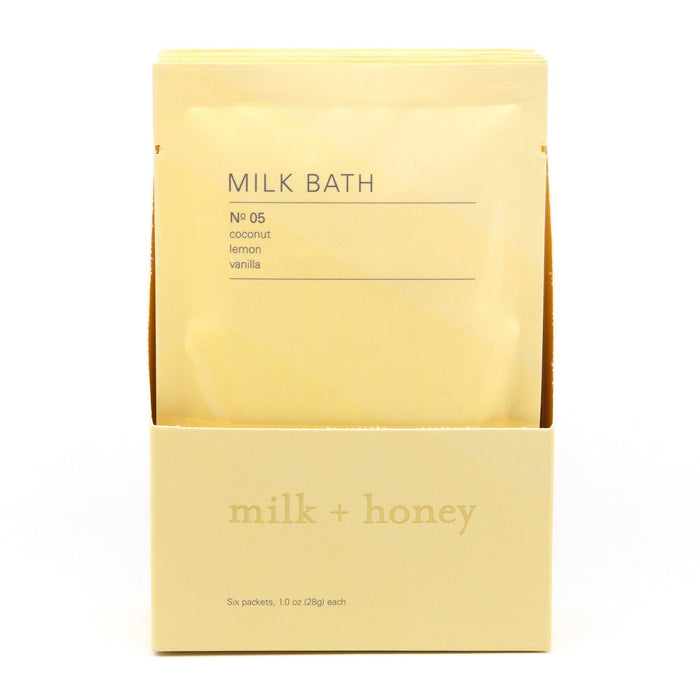 Milk Bath Nº 05 Packets milk + honey 
