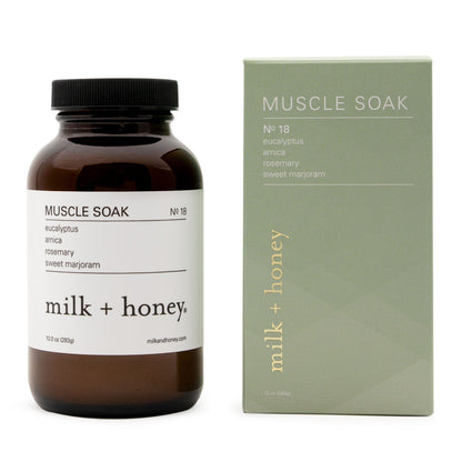 Muscle Soak Nº 18 Bath Soak milk + honey 