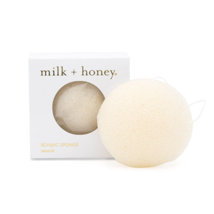 Natural Konjac Sponge Accessories milk + honey 