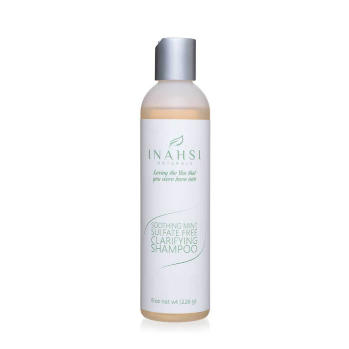 Soothing Mint Clarifying Shampoo Inahsi Naturals 