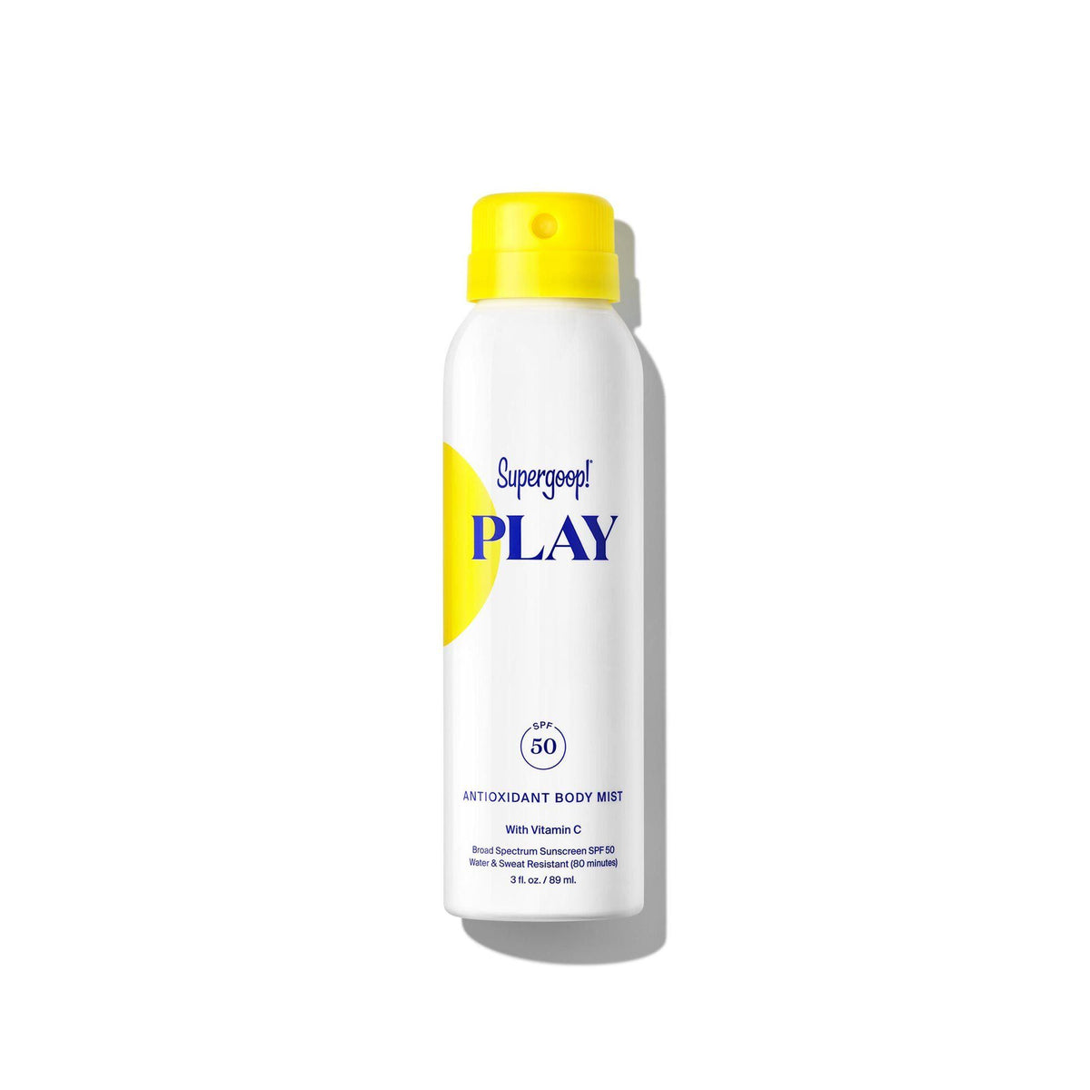 PLAY Antioxidant Body Mist SPF 50 with Vitamin C — milk + honey