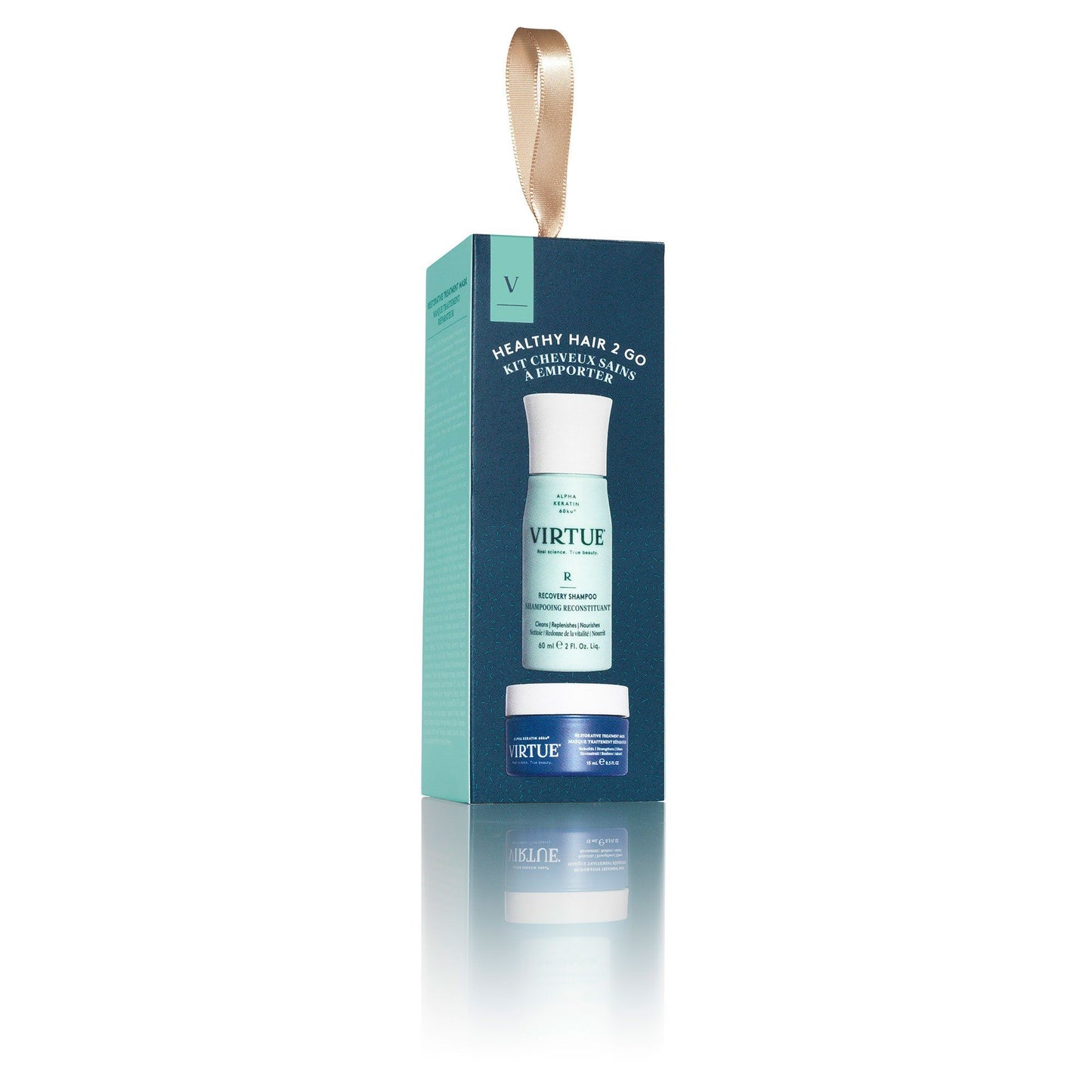 Virtue® Recovery Shampoo and Mask Travel Duo 100 PC Virtue Labs 